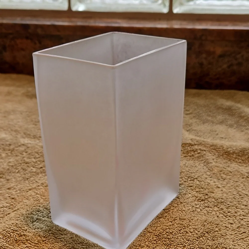 VASE Frosted Glass
